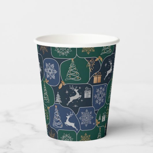 Cozy Christmas Magic 紙コップ (裏面)