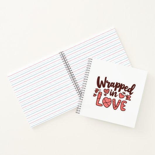 Cozy christmas magic - aesthetic notebook ノートブック (内部)