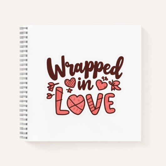 Cozy christmas magic - aesthetic notebook ノートブック (正面)