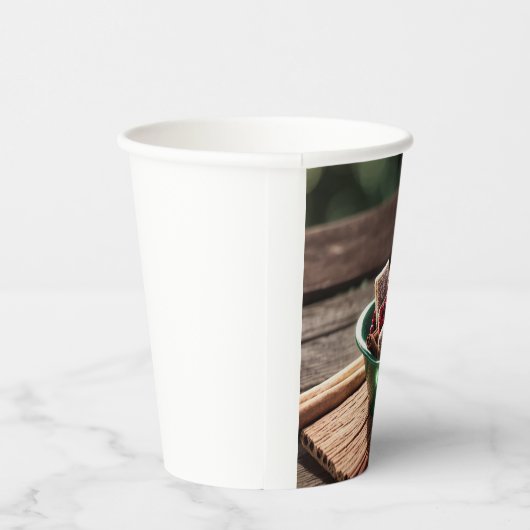 Cozy Christmas Mood Settles 紙コップ (右)