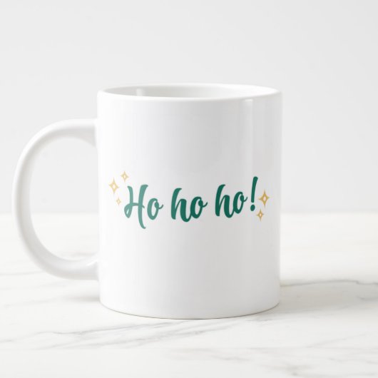 Cozy Christmas Mug – Festive Holiday Coffee & Coco ジャンボコーヒーマグカップ (左)