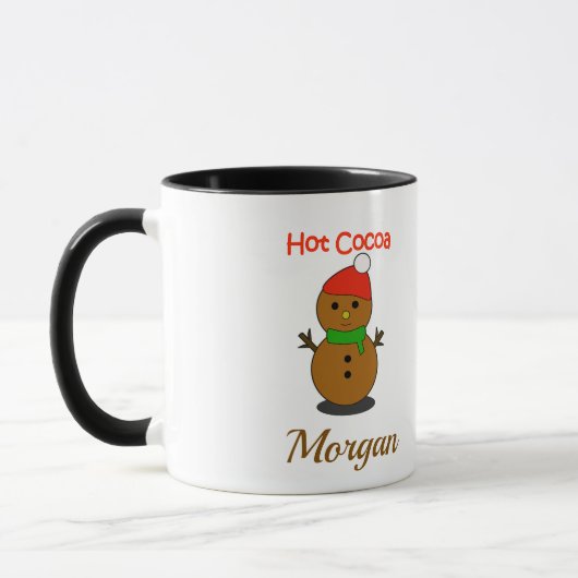 Cozy Christmas Mug – Hot Cocoa Holiday Gift  マグカップ (左)