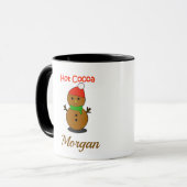 Cozy Christmas Mug – Hot Cocoa Holiday Gift  マグカップ (正面左)