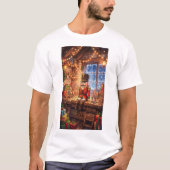 Cozy Christmas Nutcracker Toy Workshop Tシャツ (正面)