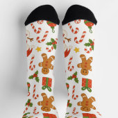 Cozy Christmas Socks | Festive Holiday Socks  ソックス (上部)