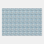 Cozy Christmas Sweaters and Cocoa ラッピングペーパーシート (正面2)