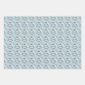 Cozy Christmas Sweaters and Cocoa ラッピングペーパーシート (正面)