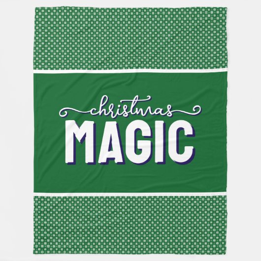 Cozy Christmas Throw, Fleece & Sherpa Blankets | H フリースブランケット (正面)