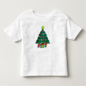 Cozy Christmas Tree トドラーTシャツ (正面)