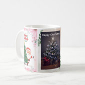 Cozy Christmas Tree Coffee Mug | Festive Holiday  コーヒーマグカップ (正面左)