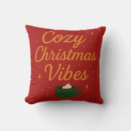 Cozy Christmas Vibes クッション