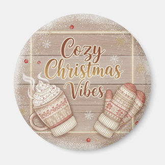 Cozy Christmas Vibes Decorative Pillow マグネット