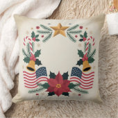 Cozy Christmas Vibes – Festive Holiday Pillows クッション (ブランケット)