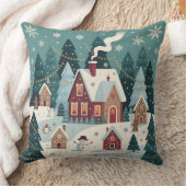 Cozy Christmas Vibes – Festive Holiday Pillows クッション (ブランケット)