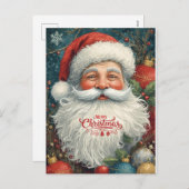 Cozy Christmas Wishes シーズンポストカード (正面/裏面)