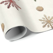 Cozy Christmas Wrapping Paper ラッピングペーパー (ロールコーナー)