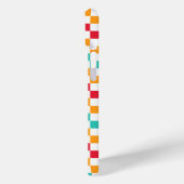 Cozy classroom diagonal checkerboard pattern Case-Mate iPhoneケース (裏面 / 左)