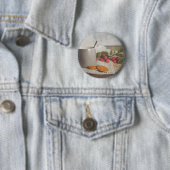 Cozy Coffee and Biscuits Morning Aesthetic Button 缶バッジ (インサイチュ)