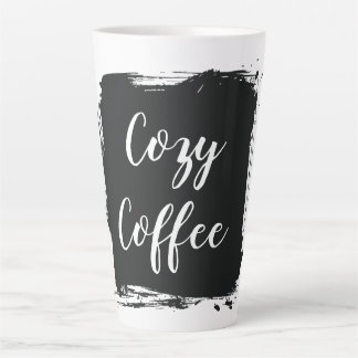 Cozy Coffee Birthday Gift Ceramic Latte Mug カフェラテマグ
