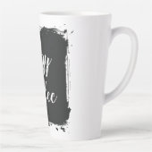 Cozy Coffee Birthday Gift Ceramic Latte Mug カフェラテマグ (右)