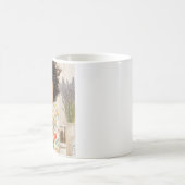 Cozy Coffee Morning Girl Mug – AI Art コーヒーマグカップ (中央)