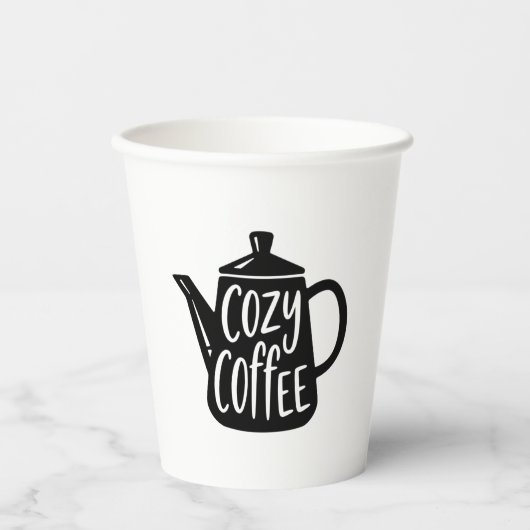 Cozy Coffee Mug 紙コップ (正面)