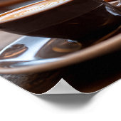 Cozy Coffee & Pastry Moment at Cobblestone Cafe ポスター (角)