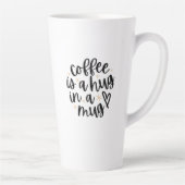 Cozy Coffee Quote Latte Mug カフェラテマグ (右)