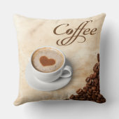 Cozy Coffee Vibes for Your Living Room クッション (裏面)