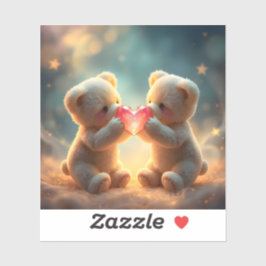 Cozy Companions - Square Vinyl Sticker シール