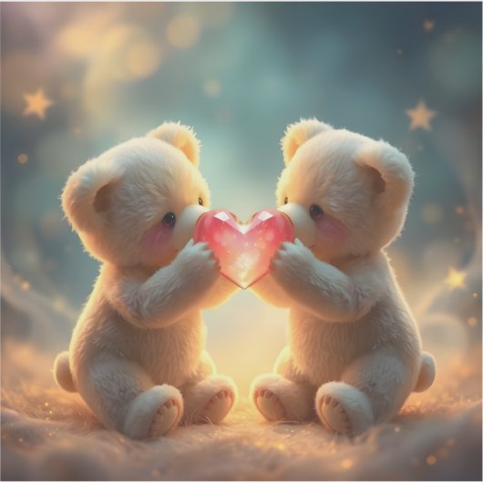 Cozy Companions - Square Vinyl Sticker シール (正面)