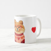 Cozy & Cool Pup コーヒーマグカップ (正面右)