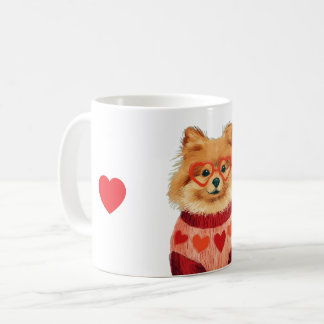 Cozy & Cool Pup コーヒーマグカップ