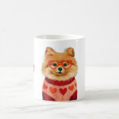 Cozy & Cool Pup コーヒーマグカップ (中央)