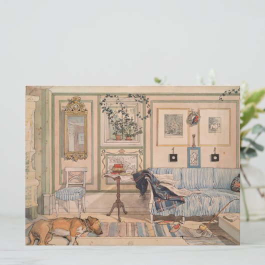 Cozy Corner (by Carl Larsson) カード (スタンド正面)