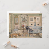 Cozy Corner (by Carl Larsson) カード (正面/裏面インサイチュ)