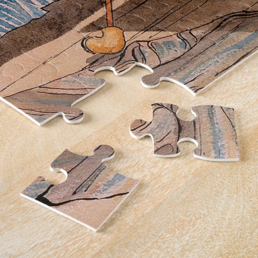 Cozy Corner by Carl Larsson ジグソーパズル (側面)