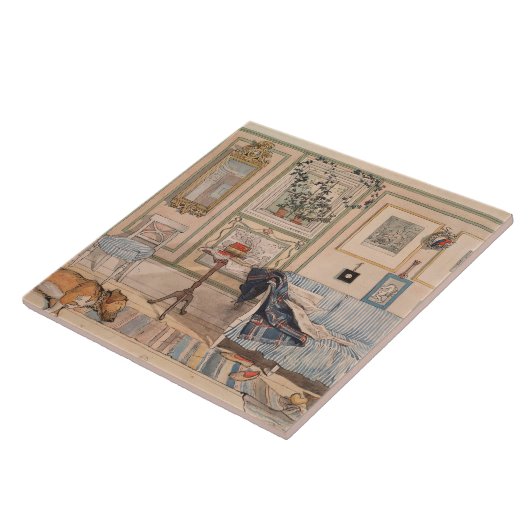 Cozy Corner (by Carl Larsson) タイル (側面)