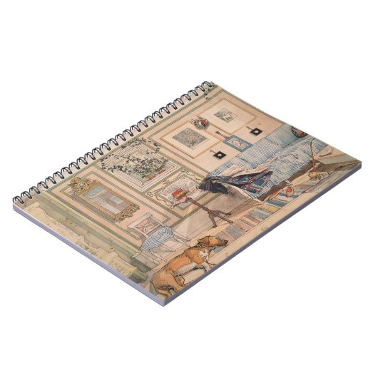 Cozy Corner (by Carl Larsson) ノートブック (左側)