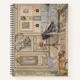 Cozy Corner (by Carl Larsson) ノートブック