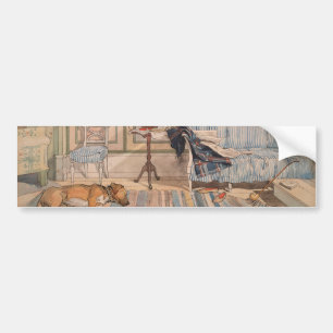 Cozy Corner (by Carl Larsson) バンパーステッカー
