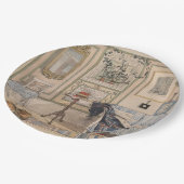 Cozy Corner (by Carl Larsson) ペーパープレート (アングル)