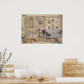 Cozy Corner (by Carl Larsson) ポスター (キッチン)