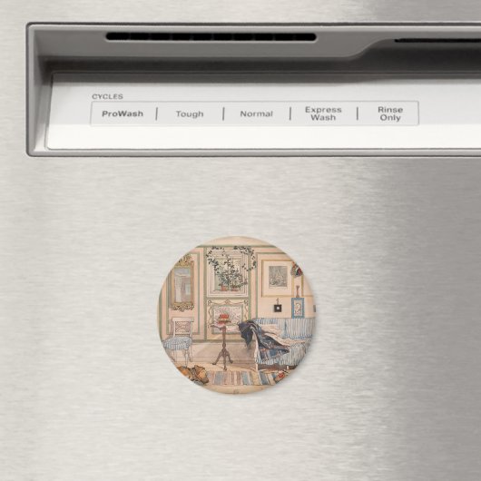 Cozy Corner (by Carl Larsson) マグネット (インサイチュ (食洗機))