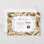 Cozy Cottage Baking サンキューカード (正面)