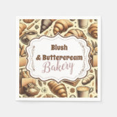 Cozy Cottage Baking スタンダードカクテルナプキン (正面)