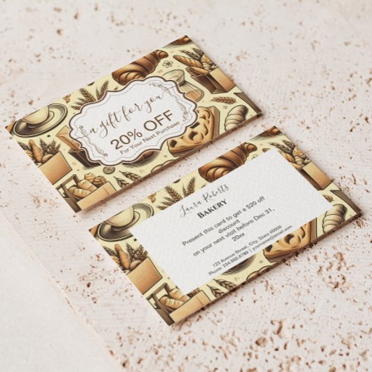 Cozy Cottage Baking 割引カード