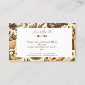 Cozy Cottage Baking 割引カード (裏面)