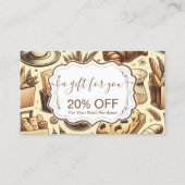 Cozy Cottage Baking 割引カード (正面)