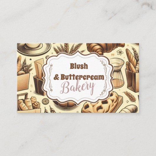 Cozy Cottage Baking 名刺 (正面)
